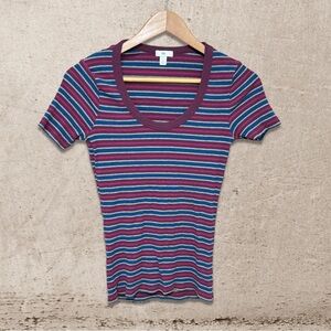 Dip Striped Tee